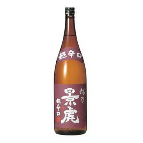 ★越乃景虎超辛口1800ml日本酒...