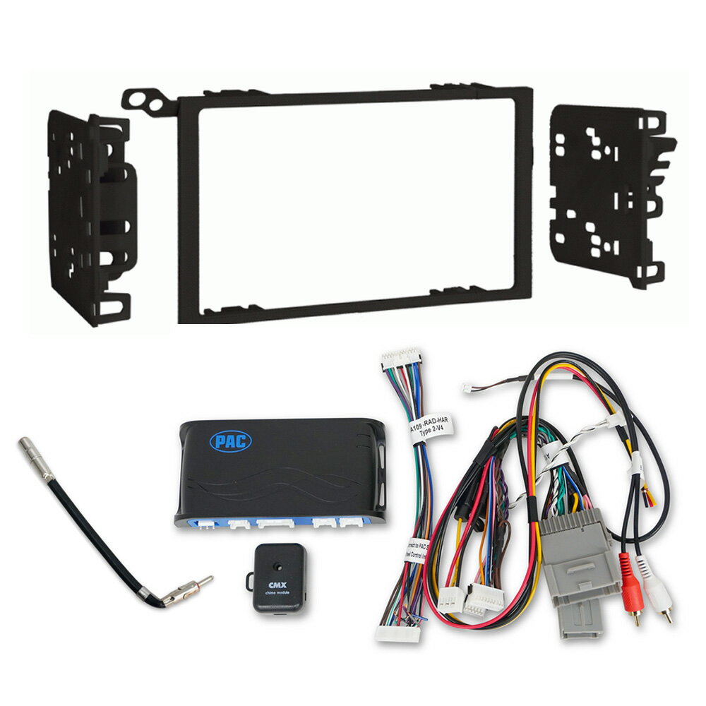 03-06y シボレー タホ サバーバン シルバラード アバランチ 02-09y トレイルブレイザー BOSE付車 オーディオ ナビゲーション 取付キット