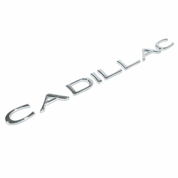 キャデラック CADILLAC クロームエンブレム　282mm×20mm