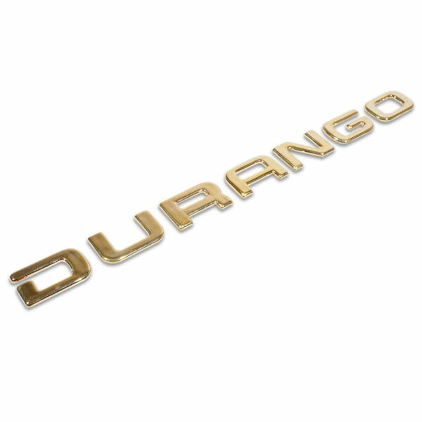 ダッジ DURANGO ゴールドエンブレム　277mm×20mm