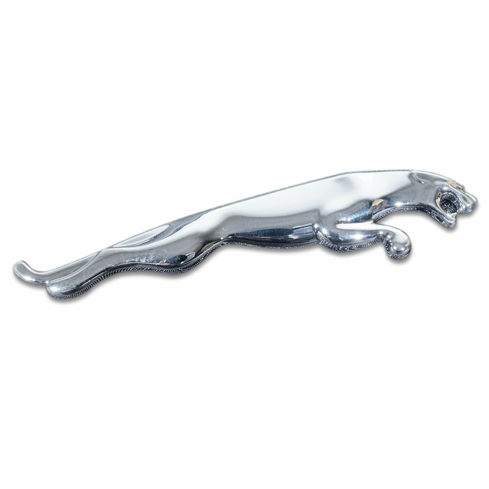 ジャガー JAGUAR XF クロームエンブレム（小） 右側（右向き） 80mm×18mm