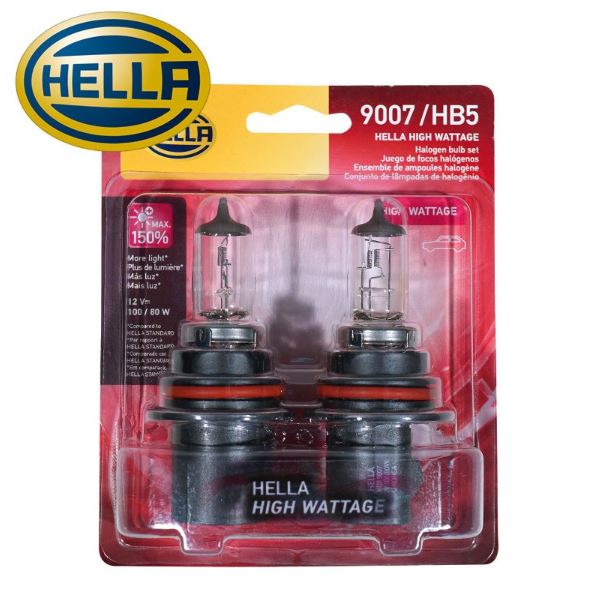 HELLA パフォーマンス ハロゲンバルブ HB5/9007 100/80W 12V 2個セット （ハマーH2、ナビゲーター、エクスプローラー 他）