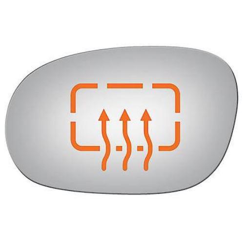 08-20y ダッジ チャレンジャー ドアミラーガラス 運転席側（左側）ヒーター有