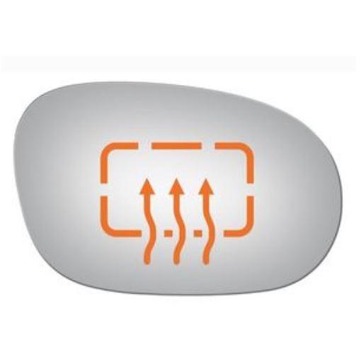 08-20y ダッジ チャレンジャー ドアミラーガラス 助手席側（右側）ヒーター有