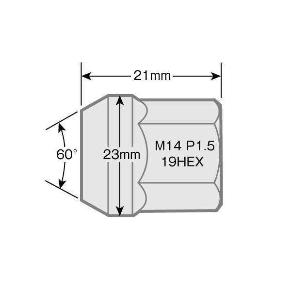 14mm��1.5������ �����ץ� �ʥåȡ����硼�ȥ����ס�������б��� 16�ܥ��åȡ�4��