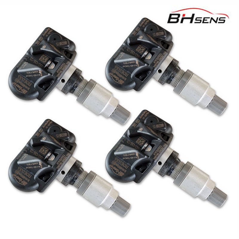 BH SENS製 汎用 TPMS タイヤプレッシャーモニターシステム 空気圧センサー 4個セット クライスラー ダッジ ジープ メルセデスベンツ マセラティ アルファロメオ他