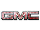 GMC クローム レッドクリスタル エンブレム