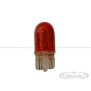 T10 ウェッジ オレンジ/アンバー バルブ 5W