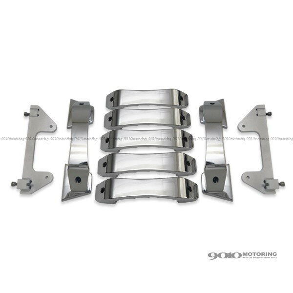 03y-07y ハマーH2 インテリア グラブハンドル アシストグリップ スムースタイプ 7pc