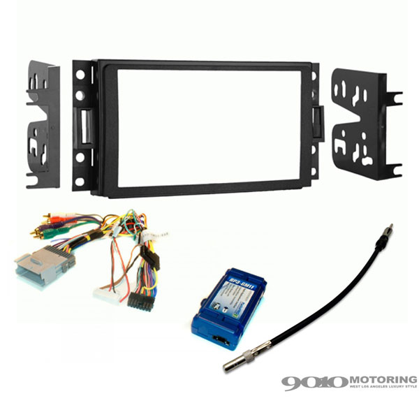 06-10y ハマー H3 モンスーンサウンドシステム無車 オーディオ ナビゲーション 取り付けキット