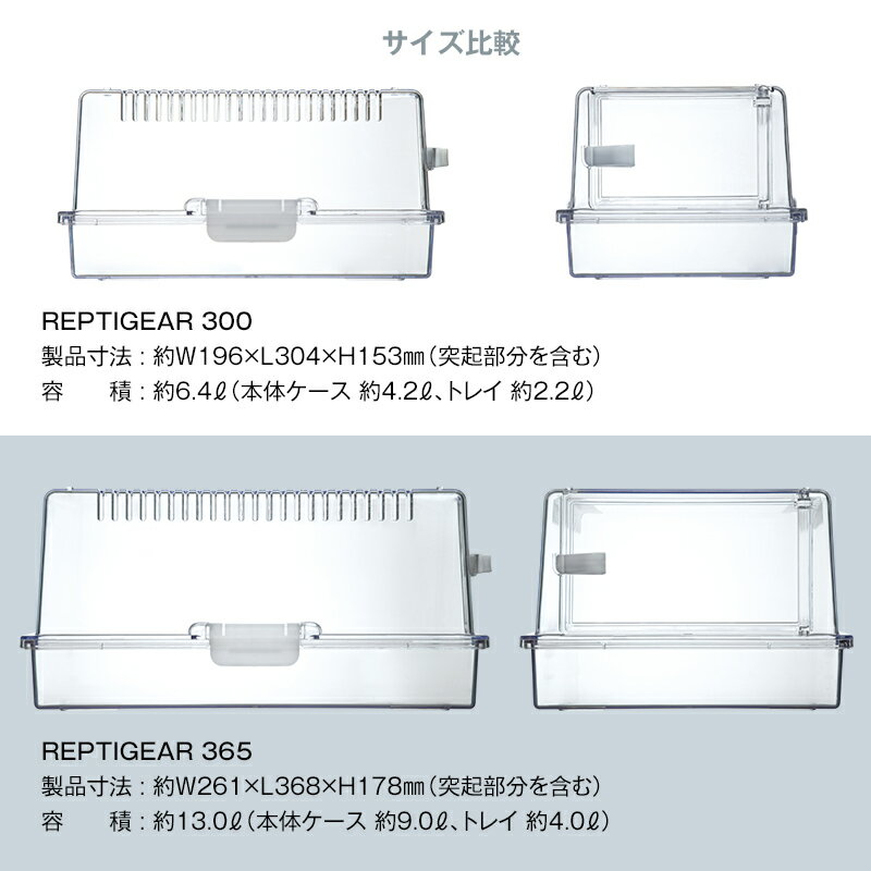 スドー レプティギア 365 RX-472 爬虫類用 プラスチック製飼育ケース スドー レプティギア 365 RX-472 爬虫類用 プラスチック製飼育ケース