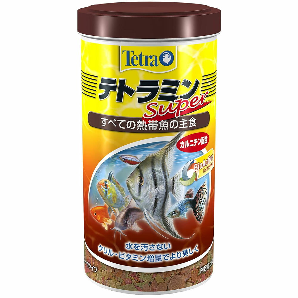 ≪数量限定特価≫　テトラ　テトラミンスーパー　200g　消費期限：2026年10月まで