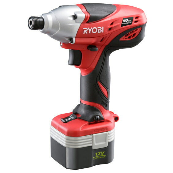 マラソン中ポイント増量 父の日 早割りクーポン 配布中 【インボイス対応】 新品税込 RYOBI/リョービ(京セラ) インパクトドライバ BID-1260 電池パック(12V 1【ポイント消化にどうぞ】】 リョービ(京セラ)オフィスに工場に職人さんにDIY女子に インパクトドライバー