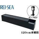 【メーカー直送品】レイシー 120cm水槽用 上部フィルター RF-120V・ポンプP-425Vセット 淡水/海水OK