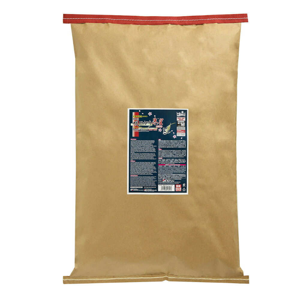 【お取り寄せ品】キョーリン 咲ひかり朱雀 特級色揚 浮上M15kg 粒サイズ：5.0～5.5mm