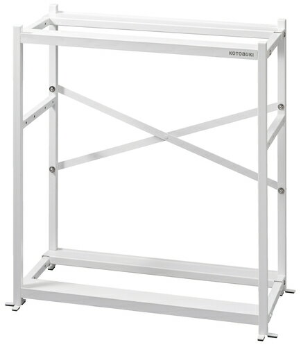 【お取り寄せ品】コトブキ工芸　水槽台　スチール製　スリムラック　6030W　ホワイト