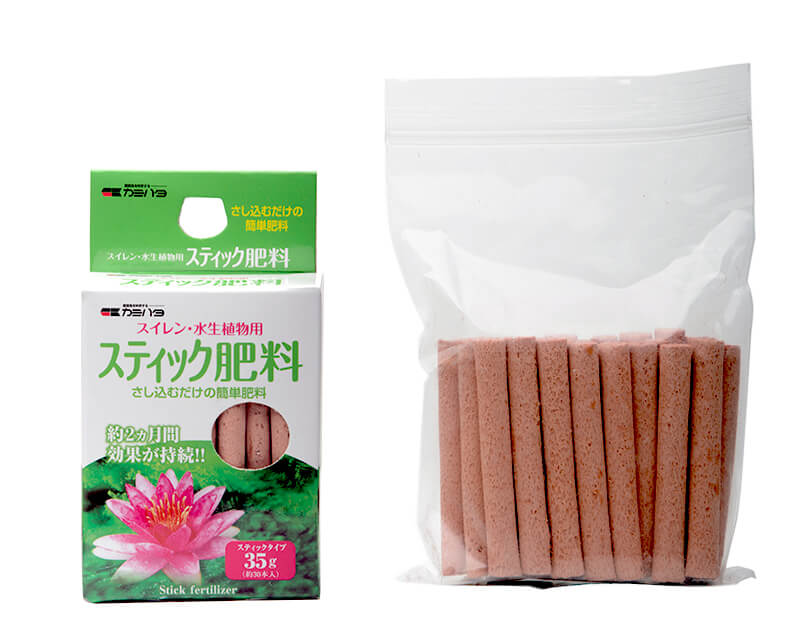 【お取り寄せ品】カミハタ スイレン・水生植物用 スティック肥料 35g （約30本）入り
