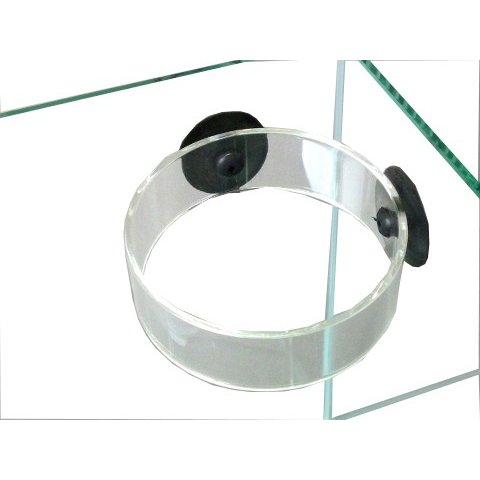 【小型宅配便OK】オリジナル エサ散乱防止リング 100φ キスゴム式 エサリング 水槽・濾過槽餌落下防止リング