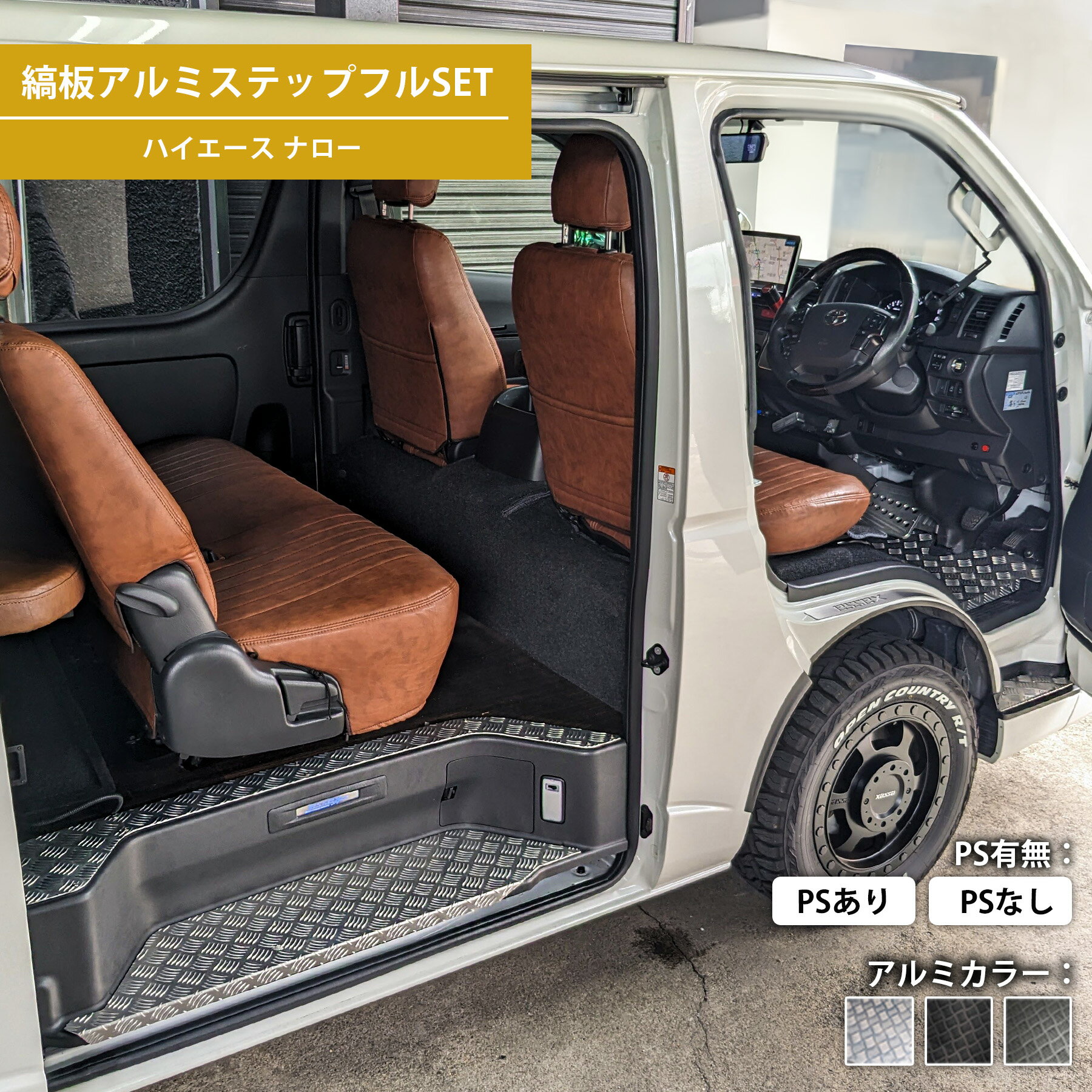 ROWEN JAPAN PREMIUM サイドスパッツセット(FRP) 素地 トヨタ ハイエース 4型 KDH200系/TRH200系用 (2T019J10)【エアロ】ロェン ジャパンプレミアム【通常ポイント10倍】