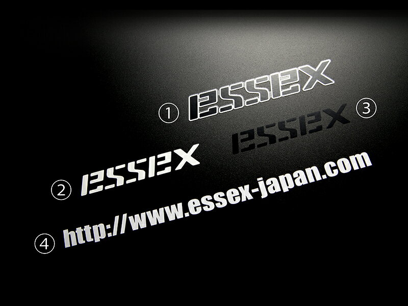 ハイエース 200系ESSEXステッカー■1型2型3型4型5型6型CRS シーアールエスESSEX エセックス