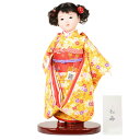 【訳アリ特価】松寿 市松人形 八寸 特選友禅 高さ約38cm EA86005-69