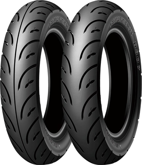 DUNLOP 120/70-14 61P D307A リア TL