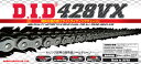 DID 428VX-128L ZJ(カシメ) 4525516355759 大同工業株式会社 D.I.D バイクチェーン