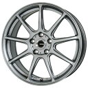 【MT限定最大6000PT】HOT STUFF G・SPEED G-01 18インチ 8.5J 5H114.3 +38 メタリックシルバー