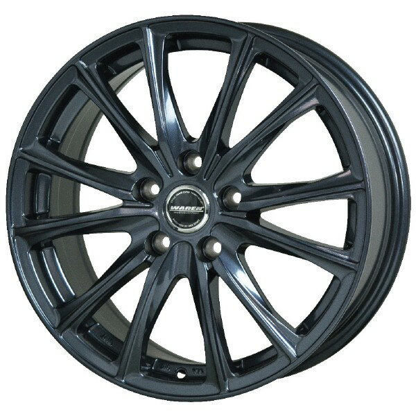 【12/4 20時〜エントリーでポイント5倍】HOT STUFF WAREN W05 17インチ 7J 5H114.3 +37 ガンメタリック