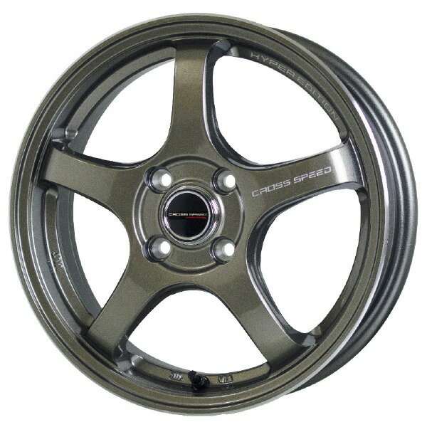 HOT STUFF CROSS SPEED HYPER EDITION CR5 15インチ 7J 4H100 +35 ブロンズメタル