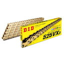 DID 525VX3-84L ZJ(カシメ) GOLD 大同工業株式会社 D.I.D バイクチェーン