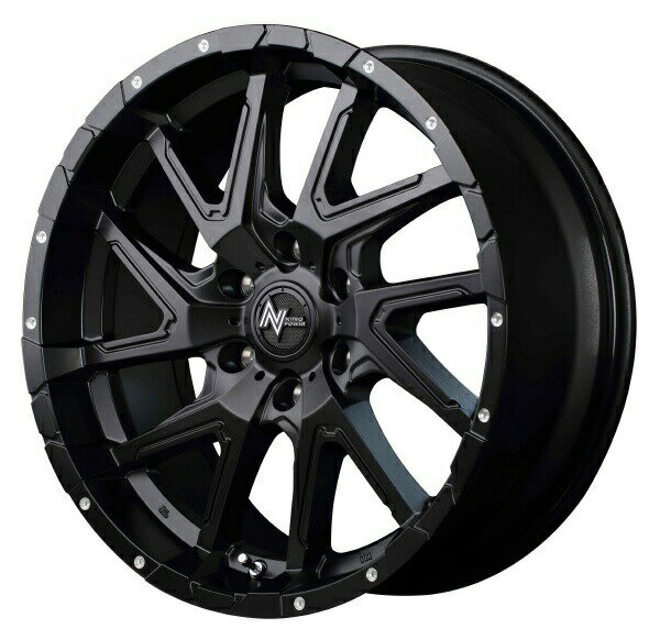 4ܥå MID NITRO POWER DERINGER 17 6.5J 6H139 +48 SB ߥ֥å