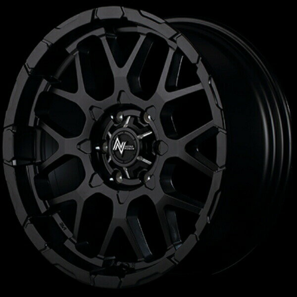 4ܥå MID NITRO POWER M28 Хå 16 6.5J 6H139 +38 SB ߥBK/ޥ˥