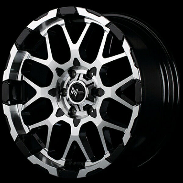 4ܥå MID NITRO POWER M28 Хå 20 8.5J 6H139 +20 BK ֥å/ߥ顼å