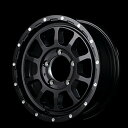 4本セット MID NITRO POWER M10 パーシングJ 16インチ 5.5J 5H139 +20 SB セミグロスブラック/マシニング