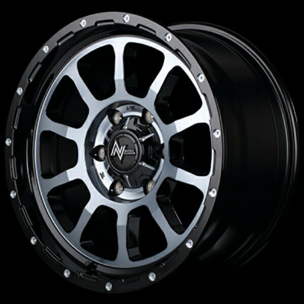 4ܥå MID NITRO POWER M10 ѡ 17 6.5J 6H139 +38 BK ֥å/ޥ˥/BK...