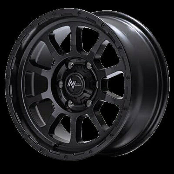 MID NITRO POWER M10 PERSHING BARREL BLACK EDITION 17インチ 8J 6H139 +20 バレルブラック