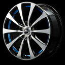MID SCHNEIDER RX01 18インチ 7.5J 5H114 +38 ブラックポリッシュ/アンダーカットブルー