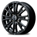 【MT限定最大6000PT】MID GARCIA SS REVOLVER KC 12インチ 4.0J 4H100 +42 セミグロスブラック/アンダーカットポリッシュ