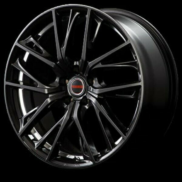 MID VERTEC ONE GLAIVE 18インチ 8J 5H114 +42 DBK ダイヤモンドブラック/リムエッジ&UCDC