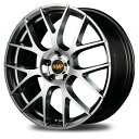 MID RMP 027F 18インチ 7J 5H114 +55 ハイパーメタルコート/ミラーカット