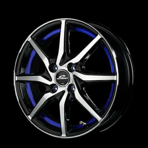 MID SCHNEIDER RX810 14インチ 4.5J 4H100 +45 BP/BLU