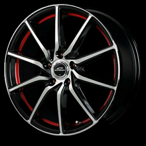 MID SCHNEIDER RX810 15インチ 6J 5H114 +52 BP/RED