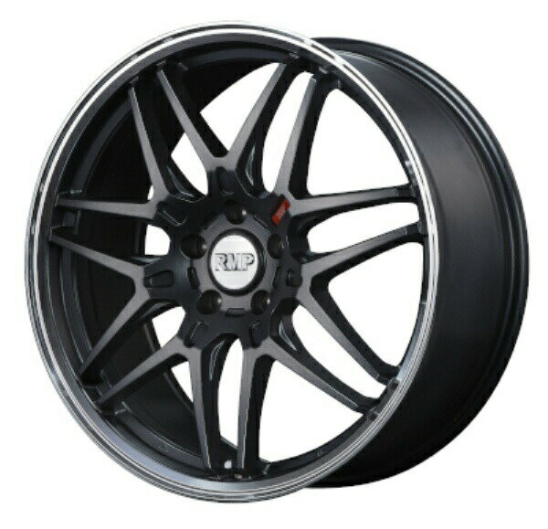 MID RMP 720F 18インチ 7J 5H114 +55 セミグロスガンメタ/リムポリッシュ