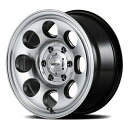 【MT限定最大6000PT】MID GARCIA Palm8 16インチ 7J 5H114 +40 メタリックグレー/ポリッシュ