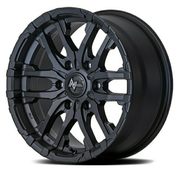 4ܥå MID NITRO POWER M26 CROSSFANG 16 6.5J 6H139 +38 ֥饹ȥ֥å