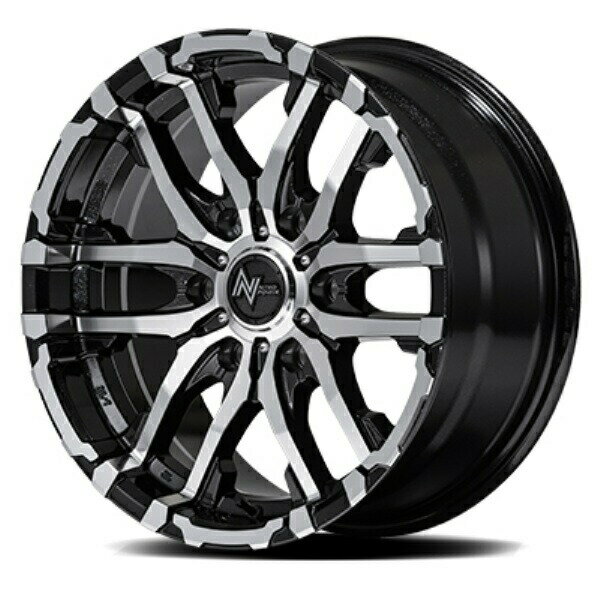 4ܥå MID NITRO POWER M26 CROSSFANG 17 6.5J 6H139 +48 ֥å᥿å/ߥ顼...