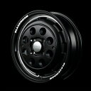 【MT限定最大6000PT】MID GARCIA CISCO-BM EDI 15インチ 4.5J 4H100 +45 SBK セミグロスブラック+リムヴァーレイPOL