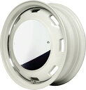 【MT限定最大6000PT】MID GARCIA CISCO MOON 15インチ 4.5J 4H100 +45 WH オールドイングリッシュWH+リムヴァーレイポリッシ