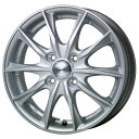 HOT STUFF Exceeder E06 15インチ 5.5J 4H100 +50 メタルシルバー